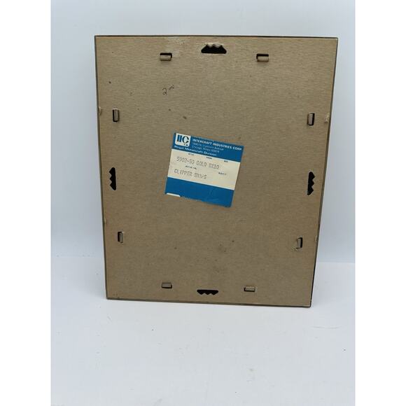 50s Mid Century Vtg Gold Clipper Ship Pirate Sailing Wall Hanging Framed 3D - Picture 11 of 11